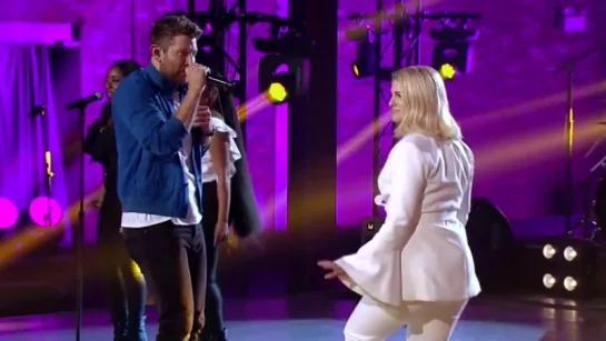 Meghan Trainor & Brett Eldredge — All About That Bass (Live @ CMT Crossroads 2018)