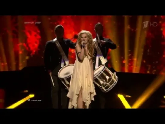 Emmelie De Forest - Only Teardrops (Live) 18.05.12 Final Eurovision 2013