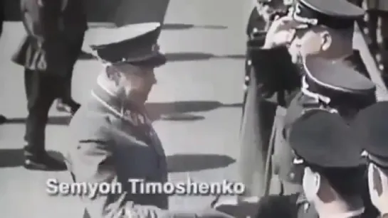 1 мая 1941 года, нацисты на параде в Москве