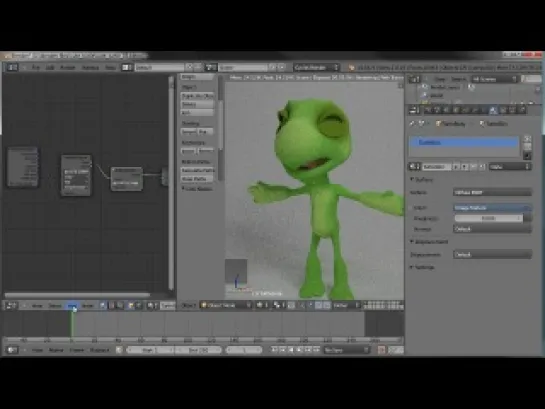 Создание маленькой мультяшной черепашки в Blender. Урок 5