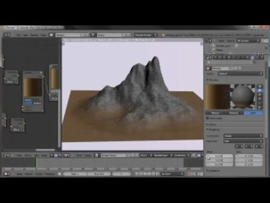 Создание тропического острова в Blender 2.6. Урок 1