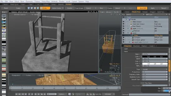 Создание фотореалистичной композиции с плавающими свечами в Maya и Modo. Урок 4