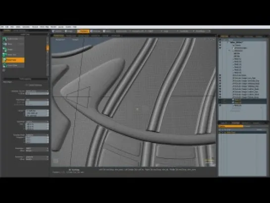 Создание модели спортивной обуви в Modo. Урок 7