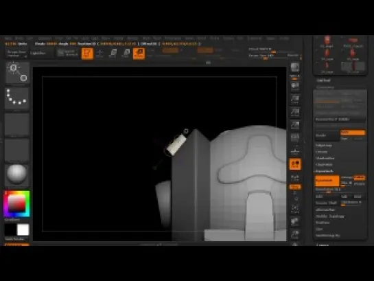 Hard Surface техники в ZBrush 4R5. Урок 9