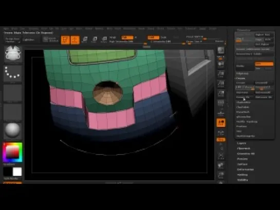 Hard Surface техники в ZBrush 4R5. Урок 7