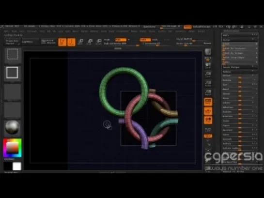 Техники работы с MicroMesh в ZBrush. Урок 4