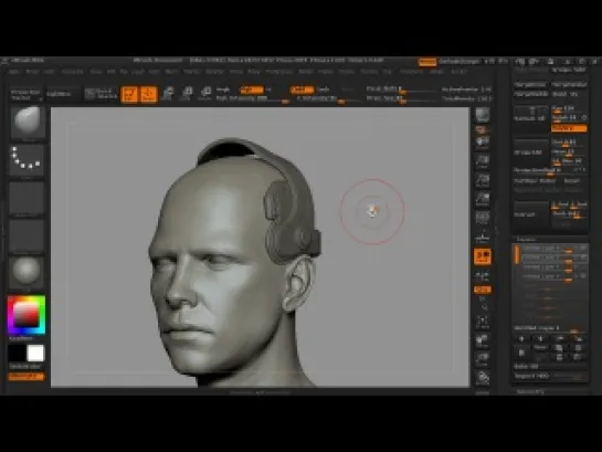 Текстурирование реалистичного портрета человека в Maya и Zbrush. Урок 3