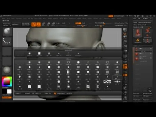 Текстурирование реалистичного портрета человека в Maya и Zbrush. Урок 2