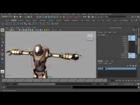 Стандартизация рига в Maya. Урок 2