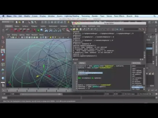 Использование языка Python в Maya (Часть 1)