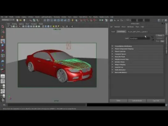 Фотореалистичный рендер автомобиля в Maya. Урок 6