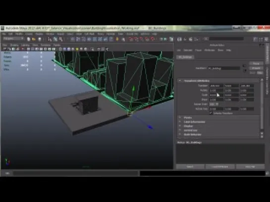 Быстрый архитектурный рендер в Maya и Maxwell Render. Урок 3