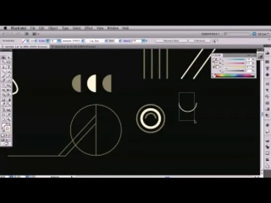 Дизайн иллюстрации и шрифта в illustrator. Урок 3