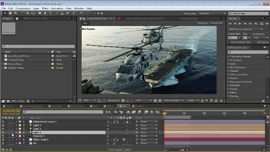 Основы работы с Element 3D в After Effects