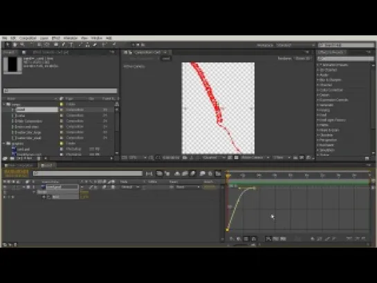 Создание композиции в After Effects с акварельным эффектом. ч12