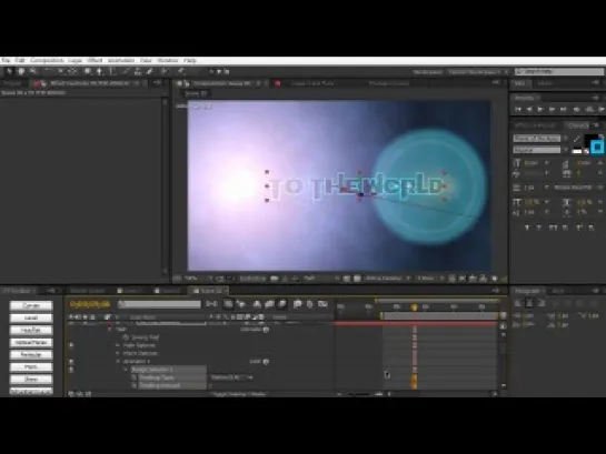 Введение в Моушн Графику (After Effects). Урок 14