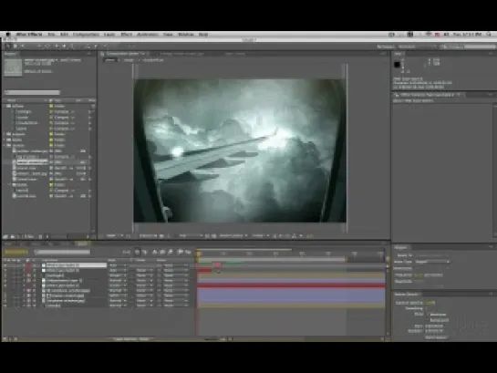 Stylized Cloud Animation in After effects - часть 2- thegnomonworkshop