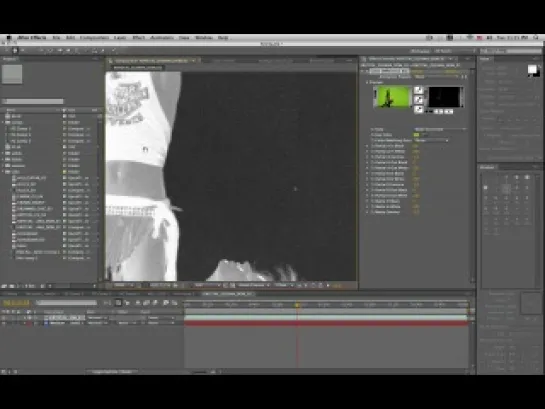Keying in After effects - часть 1- thegnomonworkshop