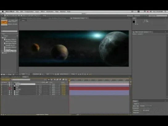 Space Environment in after effects - thegnomonworkshop