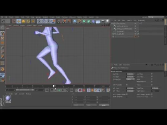 Циклическая анимация бега в CINEMA 4D (обзор курса)