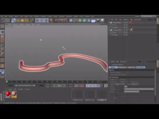 Симуляция поведения клетки в Cinema 4D. Урок 8