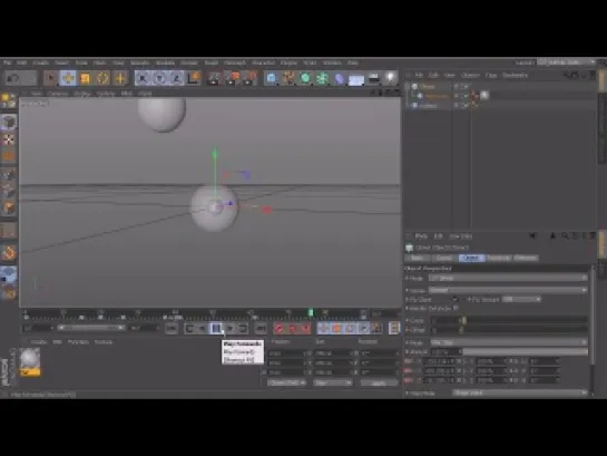 Симуляция поведения клетки в Cinema 4D. Урок 2