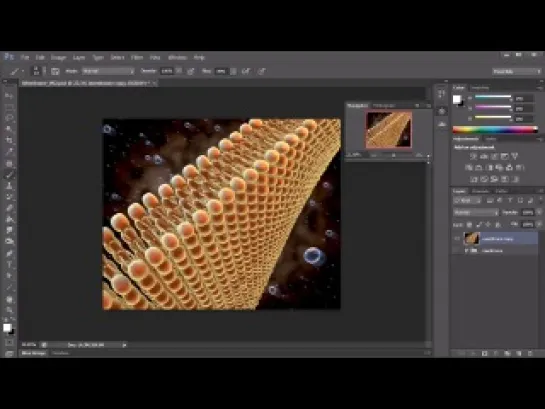 Создание медицинской иллюстрации в Cinema 4D и Photoshop. Урок 10