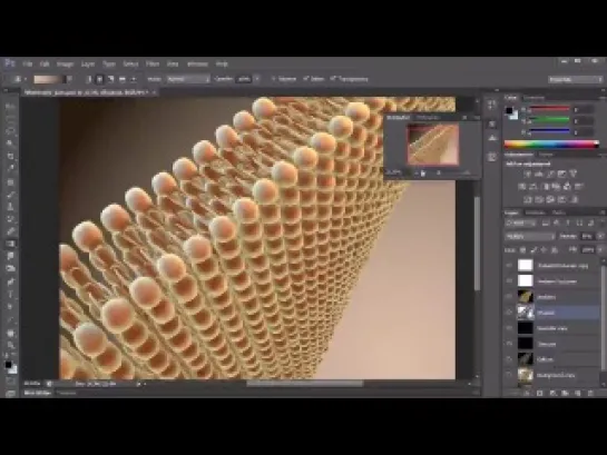 Создание медицинской иллюстрации в Cinema 4D и Photoshop. Урок 8