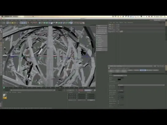 Создание фигуры для бэкграунда в Cinema4D