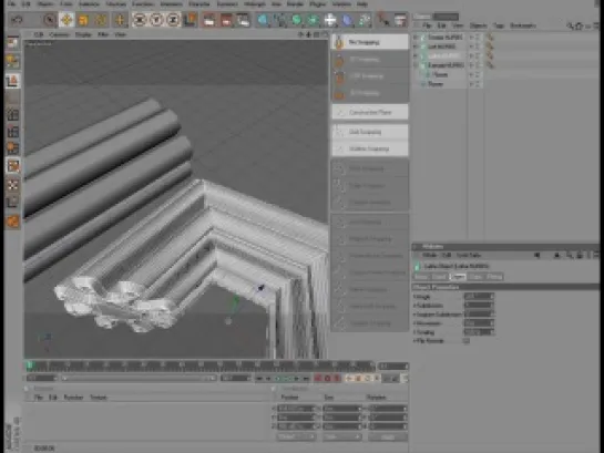 Основы работы в программе Cinema 4D от RealTime - урок 4