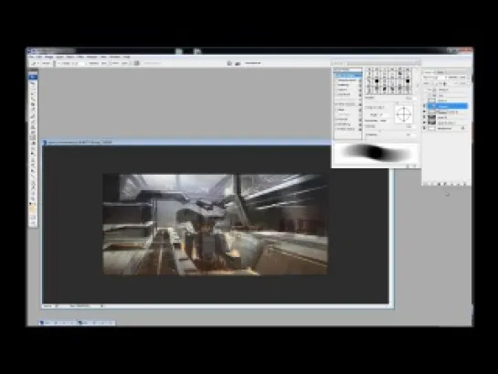Дизайн уровней: Sci-Fi окружение в Photoshop. ч3