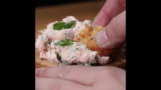 Lox Dip  Bagel Chips