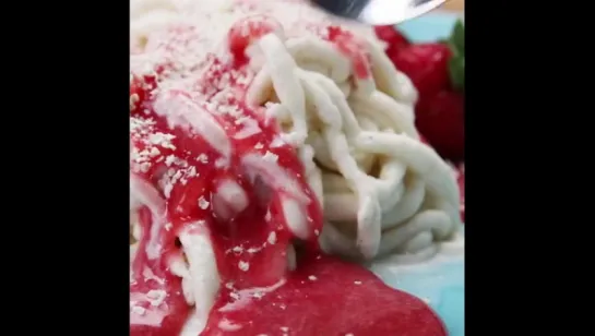 "Spaghetti" Ice Cream