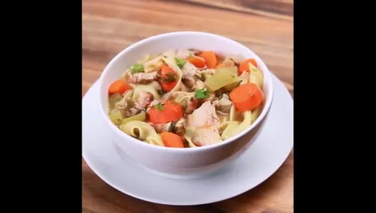 Leftover Turkey Soup