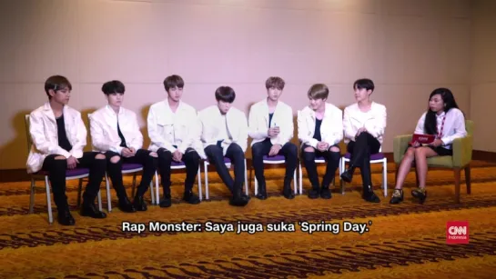 BTS Keroyokan Garap Album Baru | BTS' interview with CNN Indonesia