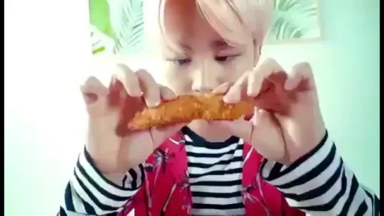 JIMIN x BBQ coconut chicken ASMR