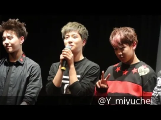 [Фанкам] 140126 GOT7 | M2U fansign