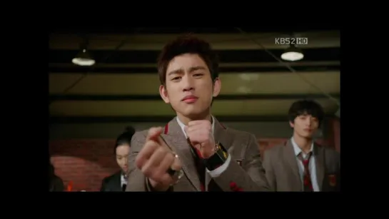 [Dream High 2] Jr. поёт песни Рейна @ EP.8