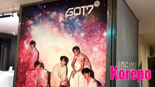 [Видео] 190730 GOT7 POPUP STORE "LOVE LOOP"