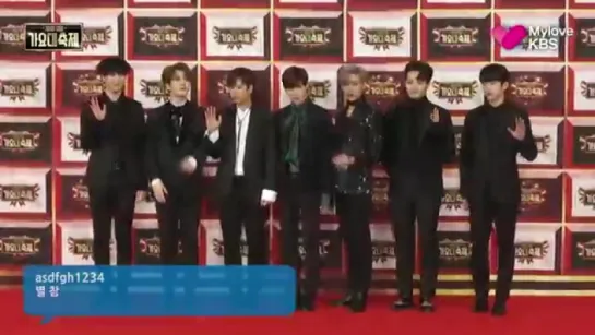 [Видео] 161229 GOT7 @ KBS Gayo Daechukje 2016 Red Carpet