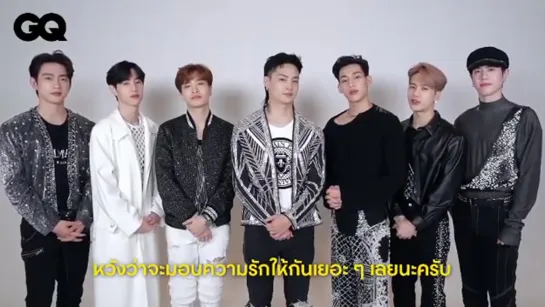 [Видео] 201130 Приветствие GOT7 для GQ Thailand