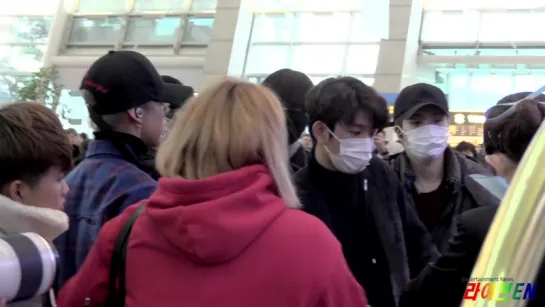 [Видео] 170105 GOT7 @ Incheon Airport