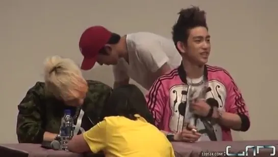 [Фанкам] 120606 Фокус на Jr. @ Fansign at Incheon