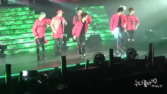 [Фанкам] 140906 GOT7 - Around The World @ JYP NATION in Japan