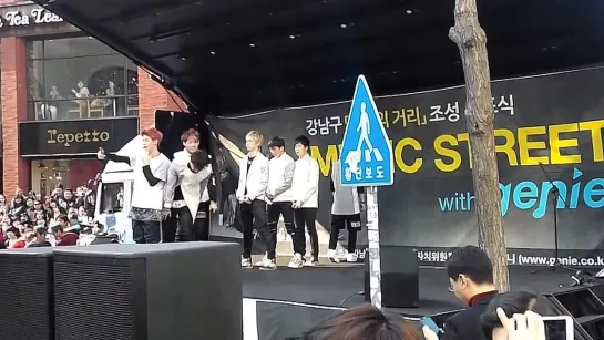 [Фанкам] 140322 GOT7 - Girls Girls Girls @ Music Street