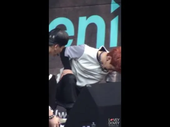 [Фанкам] 140322 GOT7 - I Like You (Mark Focus) @ Music Street