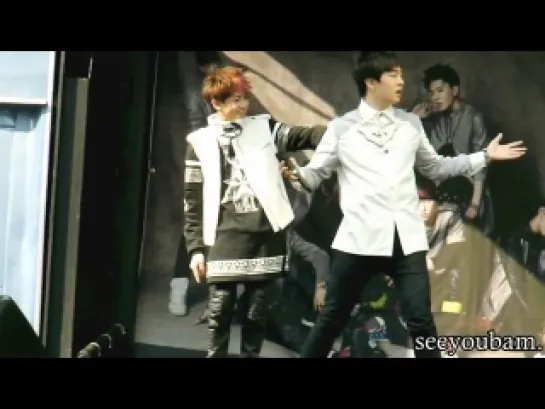 [Фанкам] 140322 GOT7 - GGG (BamBam Focus) @ Music Street