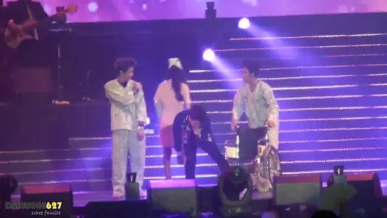 [Фанкам] 120804 SanE, Sohee & JJ Project - Love Sick @ JYP NATION Concert