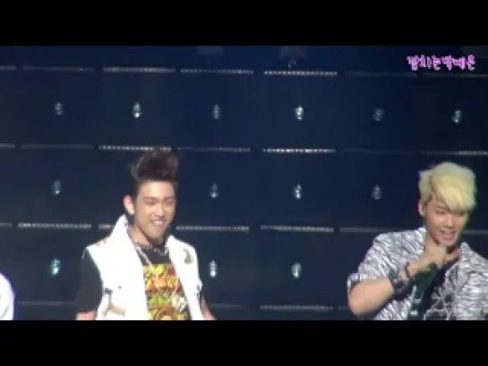 [Фанкам] 120707 JJ Project - Hooked @ Wonder Girls Concert