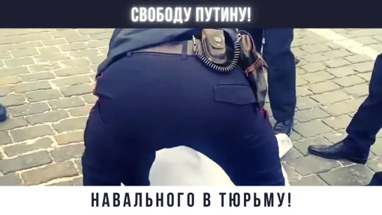 Свободу Путину, Навального в тюрьму!